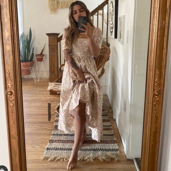 Free people she's a dream midi dress Clearance